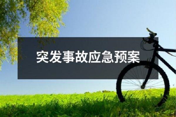 環(huán)境應急預案 環(huán)境應急預案